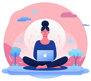 a meditation class online